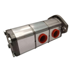 HYDRAULIC GEAR PUMP BOBCAT 325 328 331 334 6668699 6668698 242 MM TRIPLE